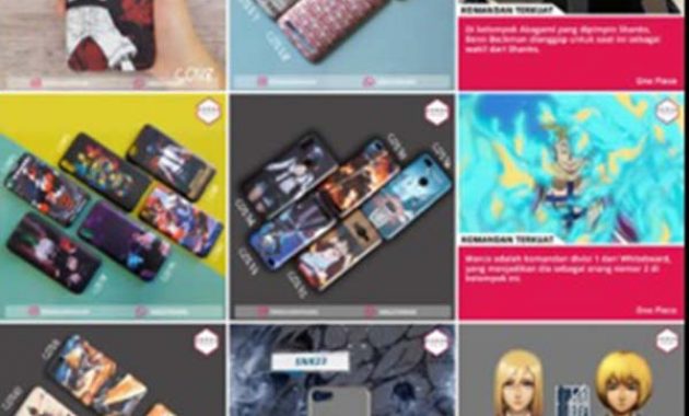 Order Custom Case Anime