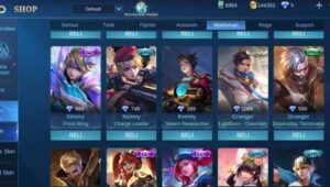 Harga Skin Hero Marksman Mobile Legends jika dirupiahkan