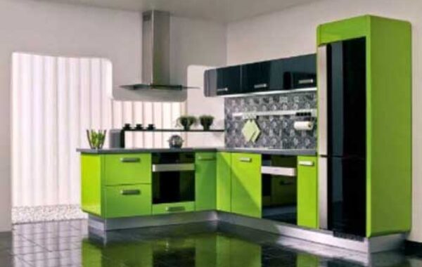 Kitchen Set Minimalis Hijau