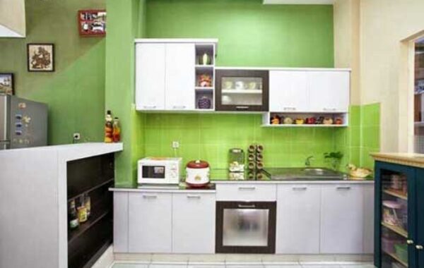 Warna Cat Dapur Hijau Cerah