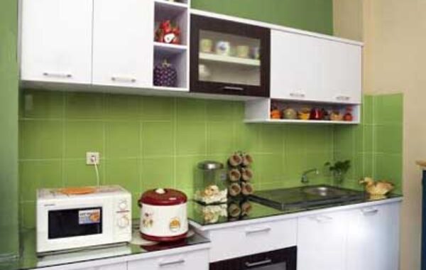 Kitchen Set Minimalis Warna Hijau