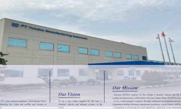 Cara Melamar di PT Yutaka Manufacturing Indonesia