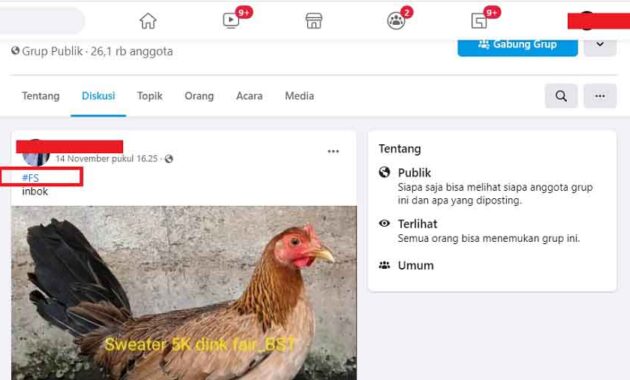 Arti Istilah FS dalam Jual Beli